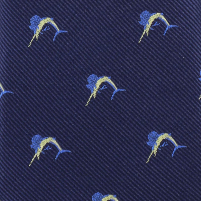 MENDEPOT Animal Pattern Necktie With Gift Box Sea Animal Pattern Tie Father's Day Birthday Gift Tie (Sailfish) - Image 5